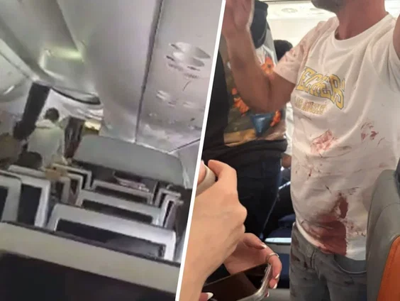 Passagiers op vlucht naar Israël grijpen in na geweld in cockpit: 'We zagen bloed'