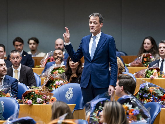 Hoe is het Tijs van den Brink bevallen een nieuw begin in de politiek te maken?