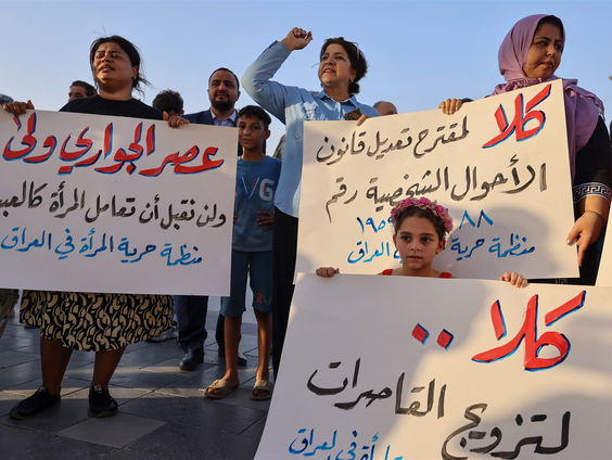 Uitgelicht: ‘Irak wil kindhuwelijken legaliseren’