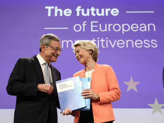 De Europese economie moet drastisch op de schop, zegt Mario Draghi