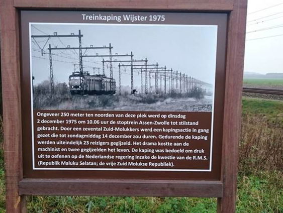 Treinkaping Wijster precies vijftig jaar geleden