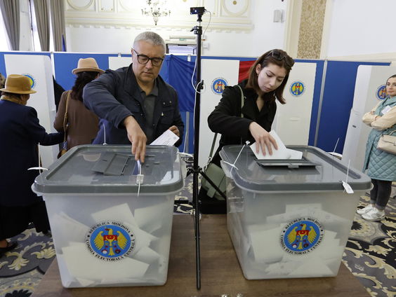 Nipte meerderheid Moldaviërs stemt voor pro-EU koers