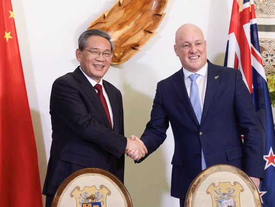 Chinese premier bezoekt na 7 jaar Australië en Nieuw-Zeeland