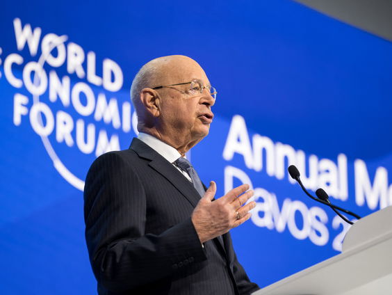 Klaus Schwab stopt ermee