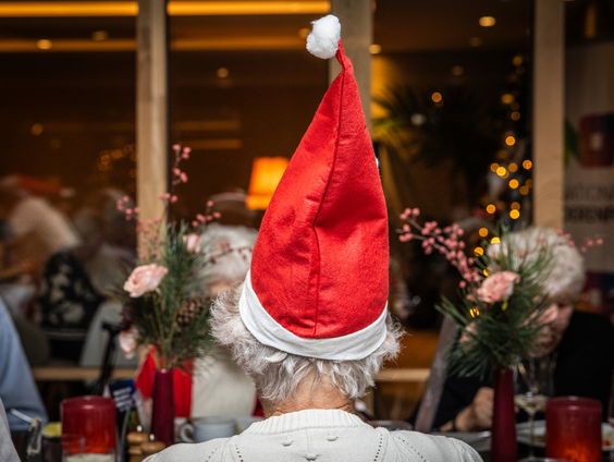 Kerstdiner in de Villa, met het voorgerecht van Judith Cyrus
