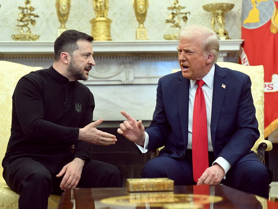 Ruzie tussen Trump en Zelensky in Oval Office