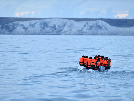 Mensensmokkelaars spelen met levens op het Kanaal