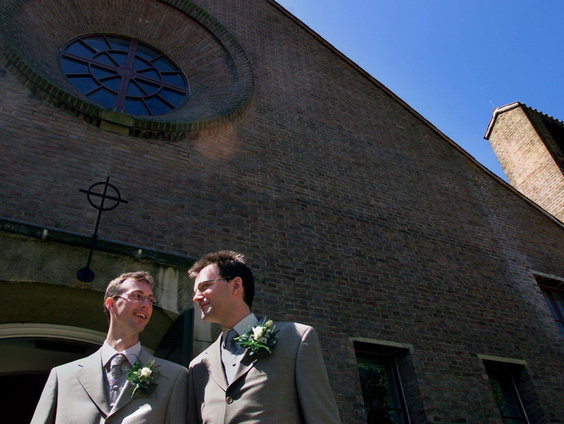 25 jaar geleden: 's werelds eerste homohuwelijk