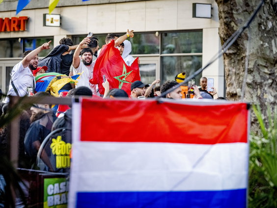 'Ben je voor Nederland of voor Marokko?'