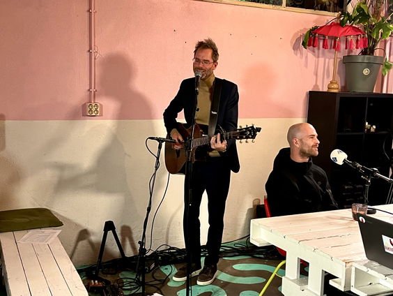 Kurt Efting speelt live in Den Bosch