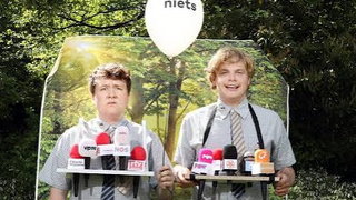 De mannen van Hokjesdenker maken theater op de Parade