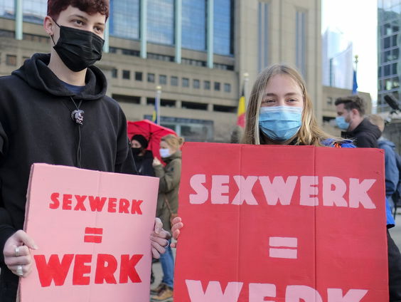 Belgische sekswerkers krijgen arbeidscontract