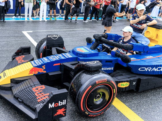 Formule 1 en Lego: Perfecte manier van sportmarketing