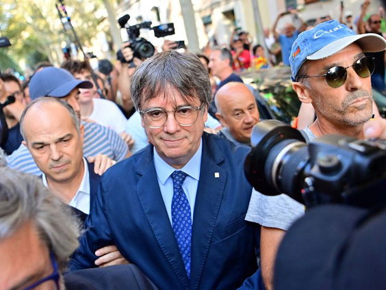 Puigdemont wil deze week terug zijn in Cateloniƫ