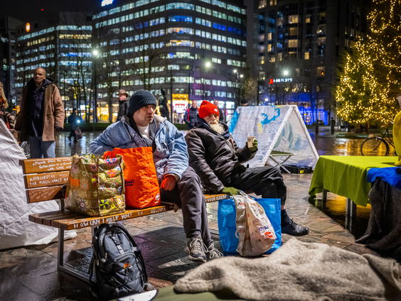 Frank Engelbertink was zelf dakloos en wil 'Onzichtbare Mensen' een gezicht geven