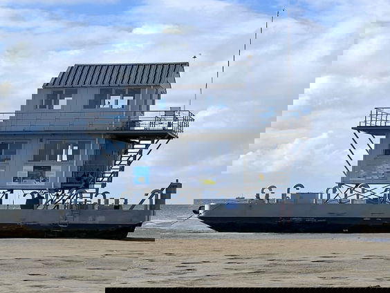 24 uur op zandplaat Richel