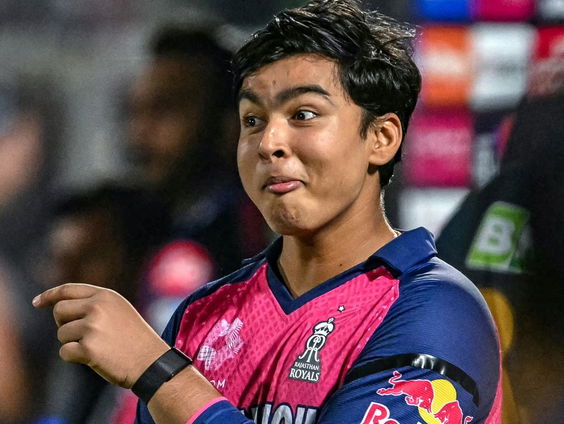 14-jarige stercricketspeler Vaibhav Suryavanshi scoort razendsnel honderd runs