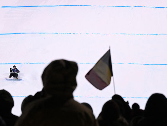 De jongste deelnemer van de Winterspelen: de 15-jarige Sky Remans
