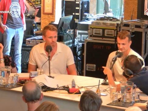 Beachvolleyballers Stefan Boermans en Yorick de Groot maken zich klaar voor de Olympische Spelen