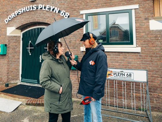 Luisteraar Hetty zag the Nits voor het eerst op deze bijzondere locatie