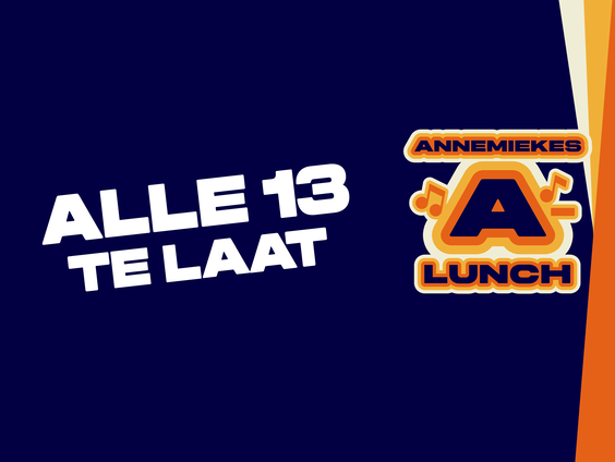 Late Again, Stressed Out en Het Is Al Laat Toch... Dit was Alle 13: Te Laat