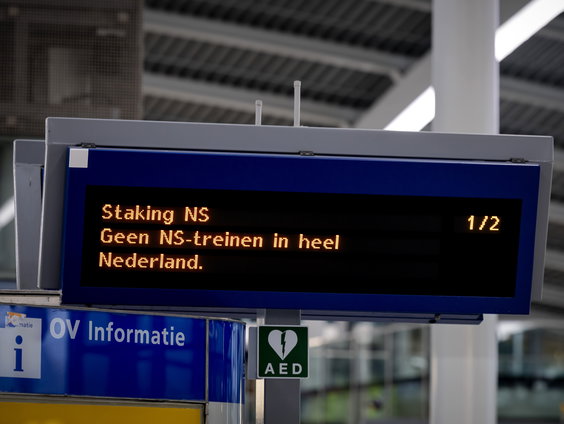 Henri Janssen van FNV over landelijke staking NS: "Gaat om geld dat van ons is"