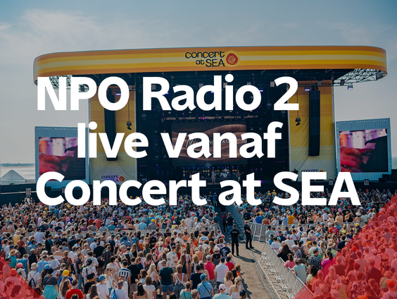 Flemming is nog fris na optreden op Concert at SEA