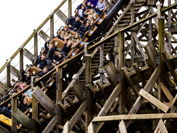 Fleur deed mee aan de Troy Coaster Challenge: "Was heel zwaar"