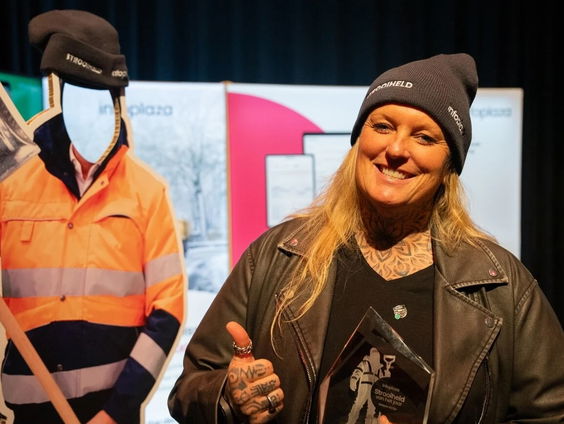 Strooiheld Rachel mocht weer!