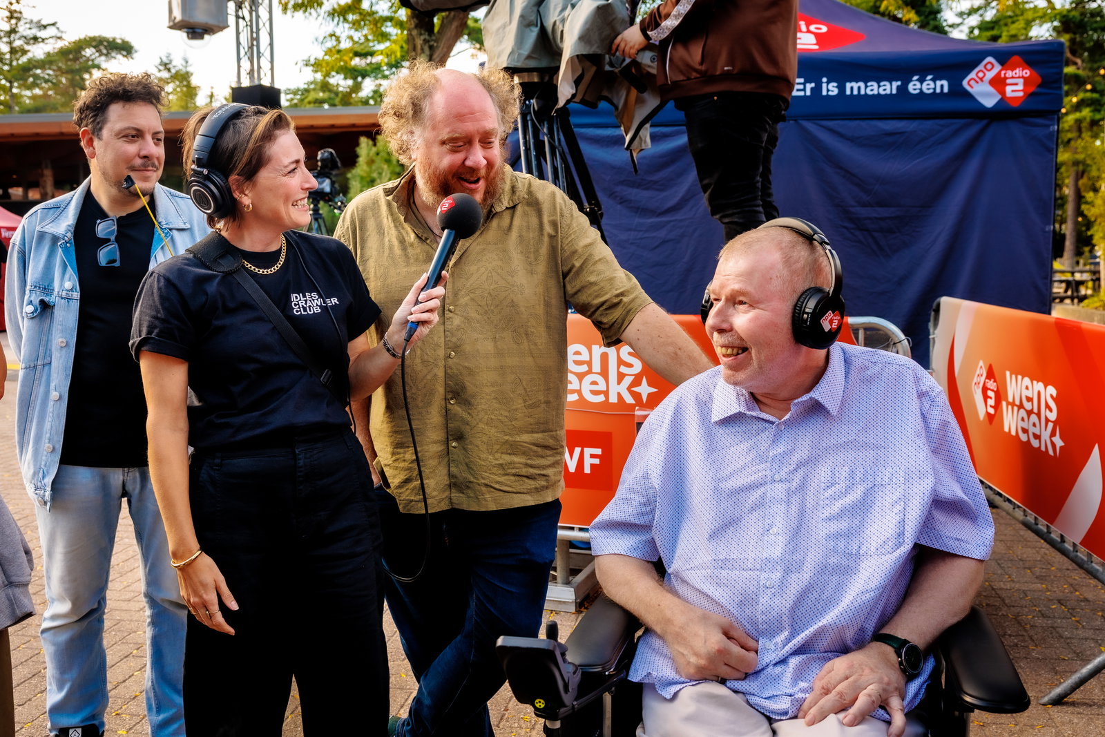 NPO Radio 2 superfan Wim ontmoet Tim Op Het Broek