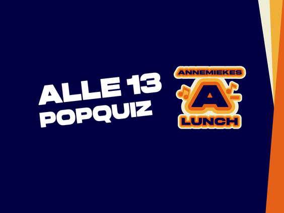 No Doubt, Think, Push The Button... Dit was Alle 13: Popquiz