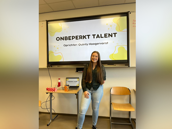 Quinty zet zich in voor studenten met een functiebeperking: "Beleid wordt vaak gemaakt zonder ons erbij te betrekken"