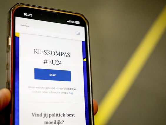 Directeur Kieskompas: "Nog maar 150 duizend keer ingevuld"