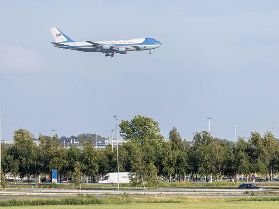 Storm Idema zag Trump vandaag Nederland binnen vliegen