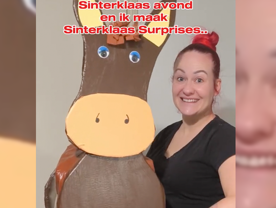 Linda Mast maakt surprises voor anderen