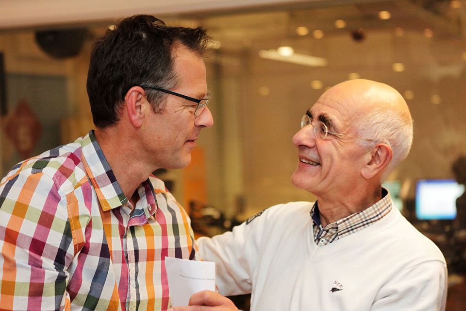 Bert Kranenbarg en Frits Spits
