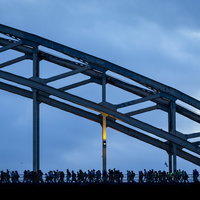 Vaste luisteraar Martien blikt terug op dag 1 van de Vierdaagse: "De kop is ...