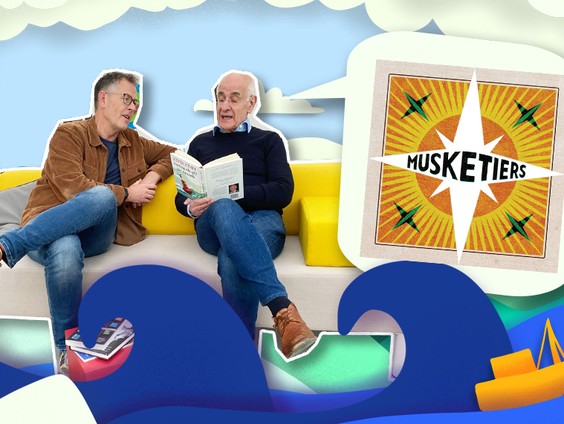 Frits Spits over 'Kan het al bijna zien' van Musketiers