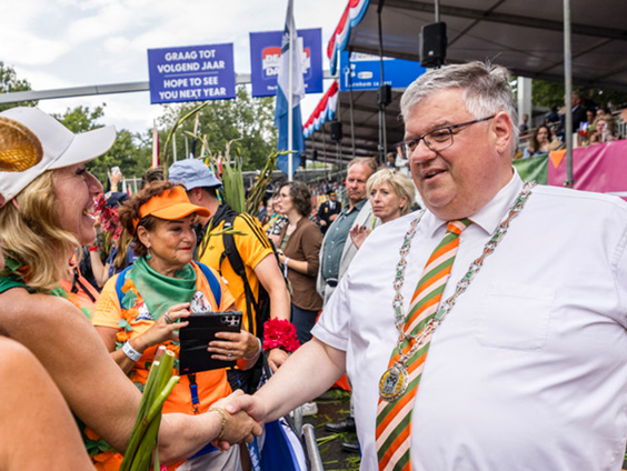 Burgemeester Bruls: "Op de zaterdag na de 4Daagse ben ik meestel het gelukkigst"