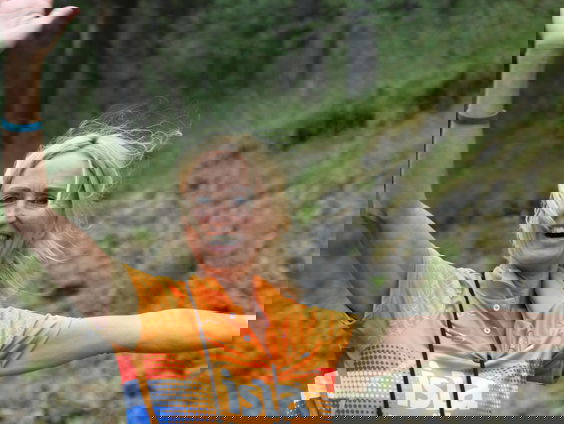 Natasja Froger beklimt de Mont Ventoux voor Stichting ALS