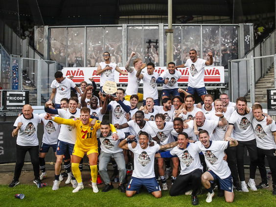 Hans Lammers zag Telstar promoveren: "We spelen al het hele jaar goed voetbal".