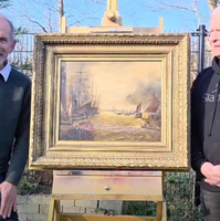 Huis kopen? Je krijgt het 'gratis' bij dit schilderij van Johan Vlemmix