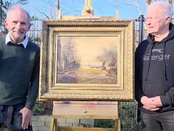 Huis kopen? Je krijgt het 'gratis' bij dit schilderij van Johan Vlemmix