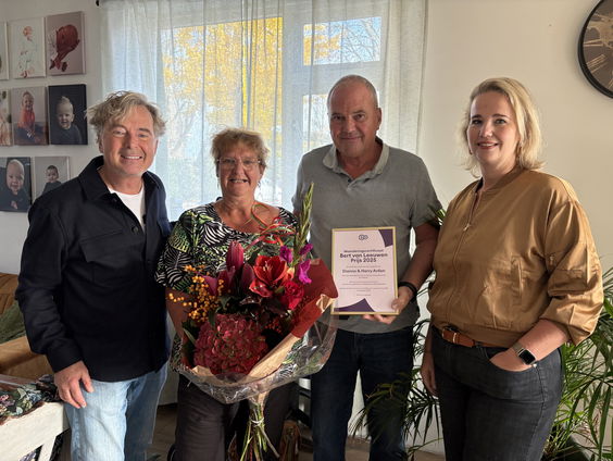 Harry en Dianna maken kans op de Bert van Leeuwen Prijs