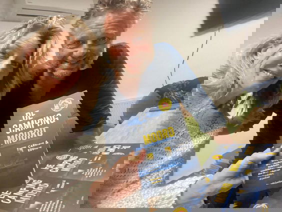 Carine Voshaar & Edward van der Marel over het nieuwe boek 'De Campingmoord'