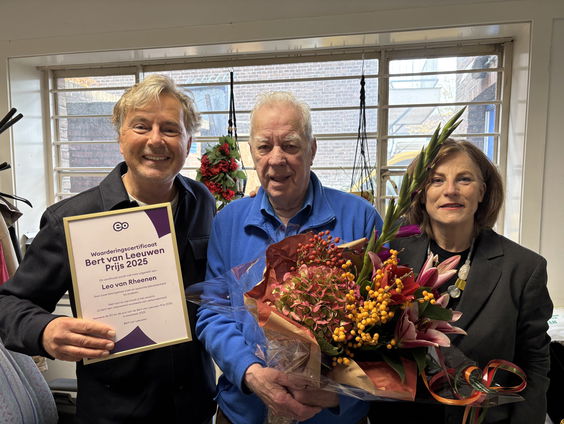 Leo maakt kans op de Bert van Leeuwen Prijs