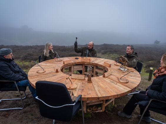 Natuur krijgt eigen vergadertafel op de Posbank