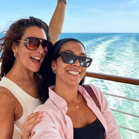 Quinty Trustfull op reis voor het programma 'Cruise Life'