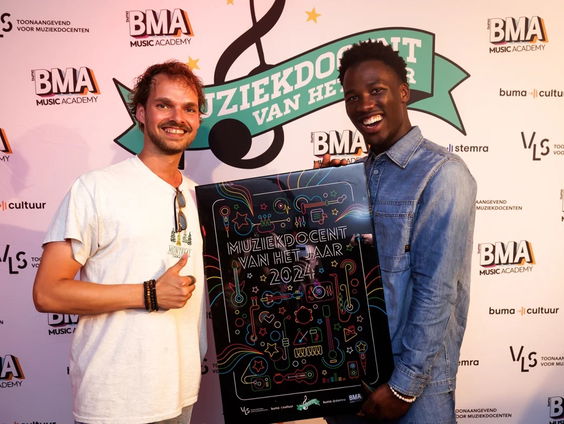 John Burger is muziekdocent van het jaar 2024