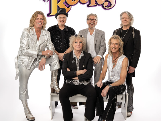 Toni Peroni rockt met The Glamrocks